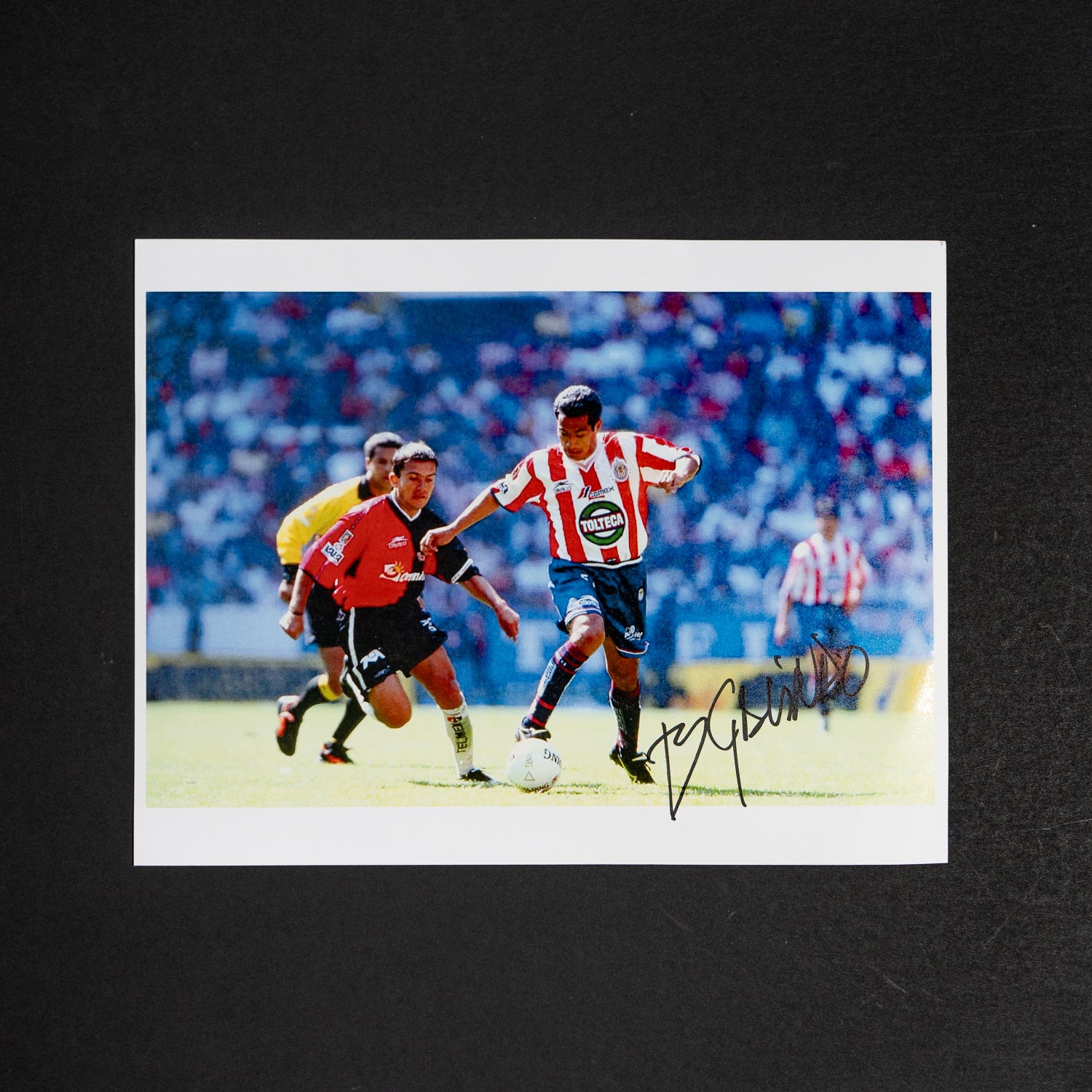 Foto Firmada por Benjamín Galindo - Chivas